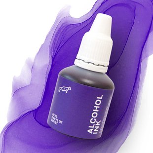 Викраси алкогольних чорнил, колір  Violet